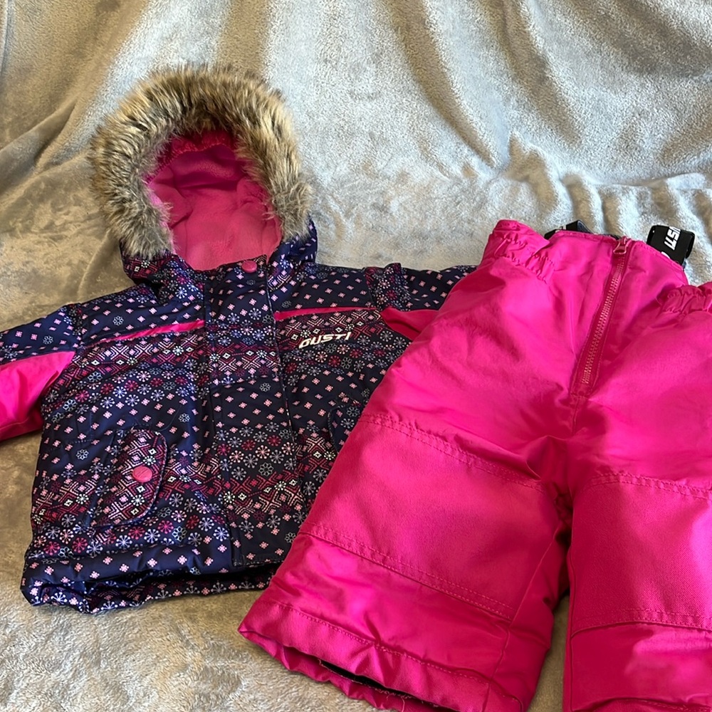12M Gusti warm winter jacket and snow pants